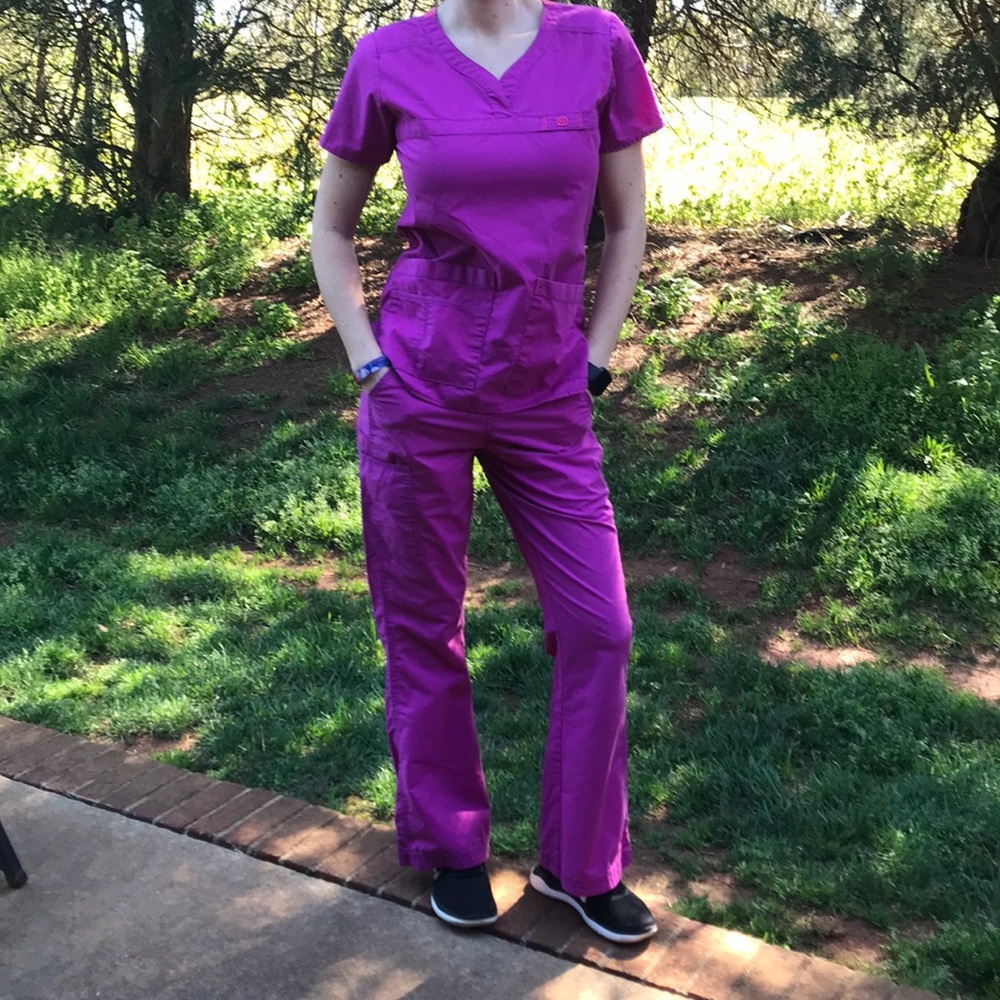 Scrub set (top and bottom) size xs